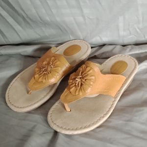 ⏳ 👟 🌞 Croft & Barrow Tan Sandals Sole Senseability Size 8